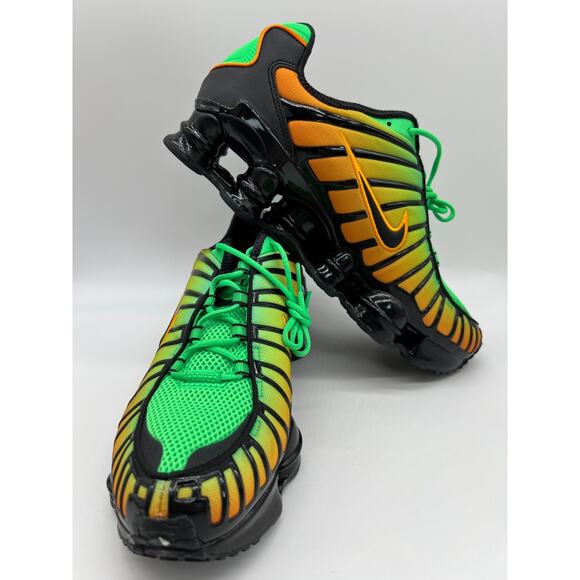 Nike Shox TL Green Shock Men's Size 10.5 AV3595 301 New - Picture 5 of 16